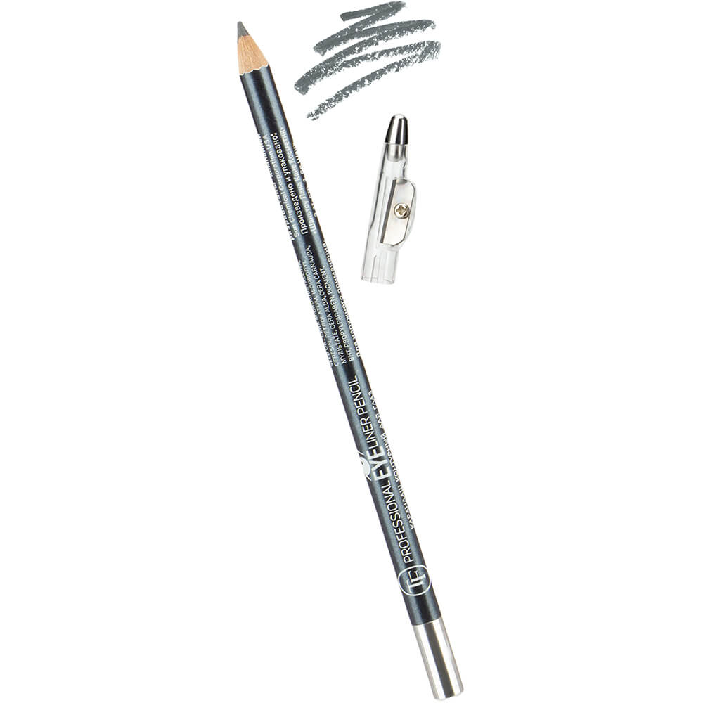 Карандаш для глаз с точилкой W-207-008C тон №008 "Professional Lipliner Pencil" для глаз "морозный черный"