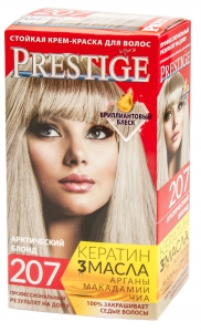  Краска для волос PRESTIGE vip's 207 арктический блонд 