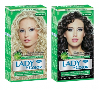  Химическая завивка для волос PRESTIGE Lady In Color Pro Сильной фиксации