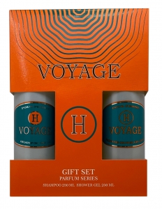 Подарочный набор N 291 Ф  parf.w H Voyage (шампунь 250+гель для душа 250)/жен 