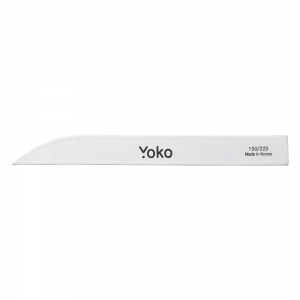 Пилка Yoko SF 075 P скошенная белая 150/220 в индивидуальной упаковке