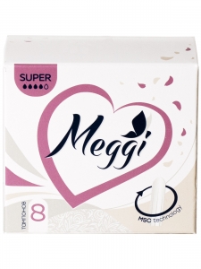 Тампоны гигиенические Meggi Super ( 8шт) 