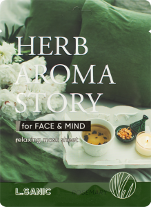 Маска для лица с экстрактом розмарина и эффектом ароматерапии L.Sanic Herb Aroma Story ,25мл