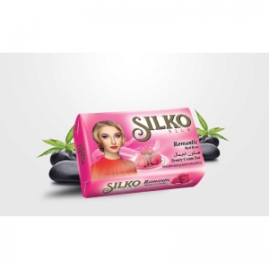 Туалетное мыло Silko Silk 140г Красная роза